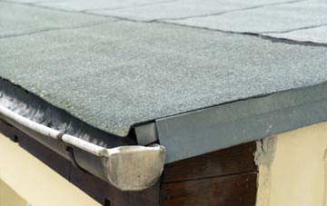repair or replace Wood House flat roofing?