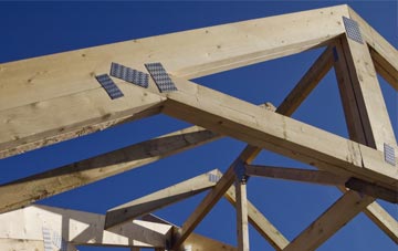 Wood House roof trusses for new builds and additions